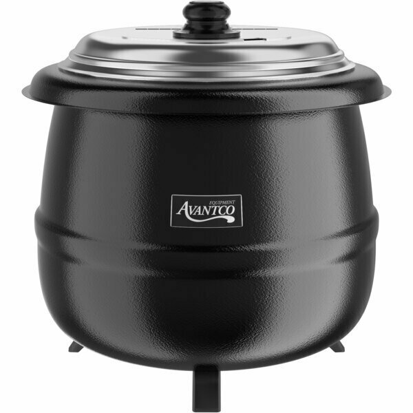 Avantco S600 14 Qt. Black Soup Kettle Warmer - 120V 600W 177S600